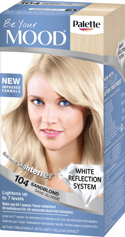Schwarzkopf MOOD Blonde Hårfärg 104 Sand Blond