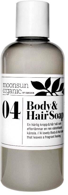 Moonsun Organic of Sweden Body & Hair Soap 200 ml