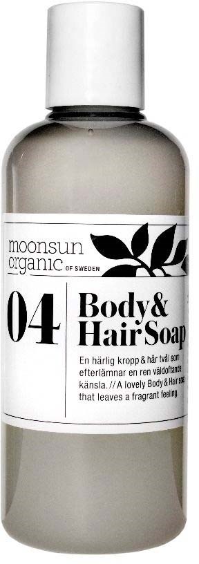 Moonsun Organic of Sweden Body & Hair Soap 200 ml
