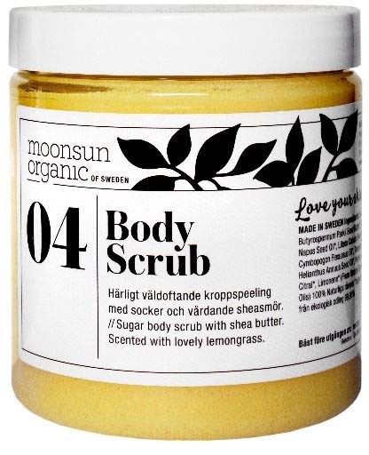 Moonsun Organic of Sweden Body Scrub 250 ml