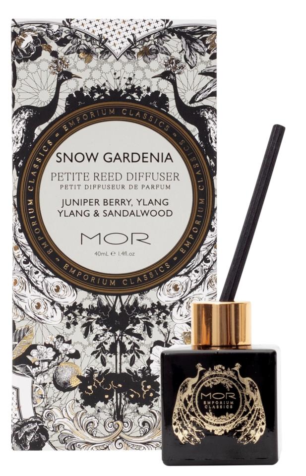 MOR Emporium Classics Petite Reed Diffuser Snow Gardenia