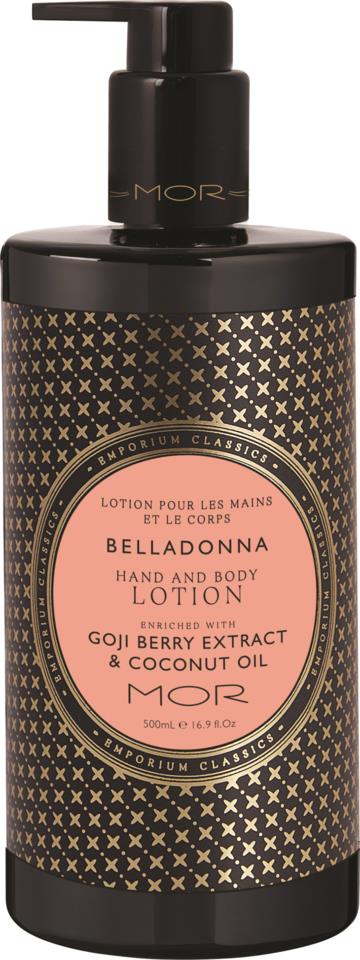 MOR Hand & Body Lotion Belladonna 500ml