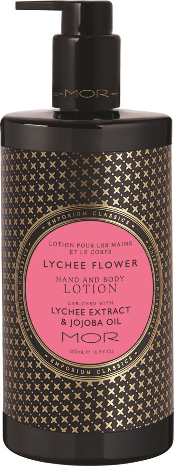 MOR Hand & Body Lotion Lychee Flower 500ml