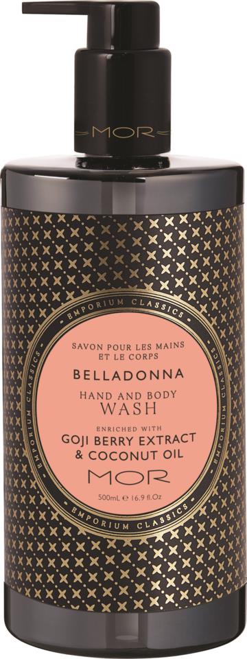 MOR Hand & Body Wash Belladonna 500ml