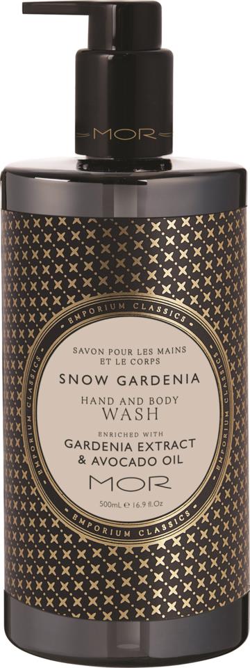MOR Hand & Body Wash Snow Gardenia 500ml