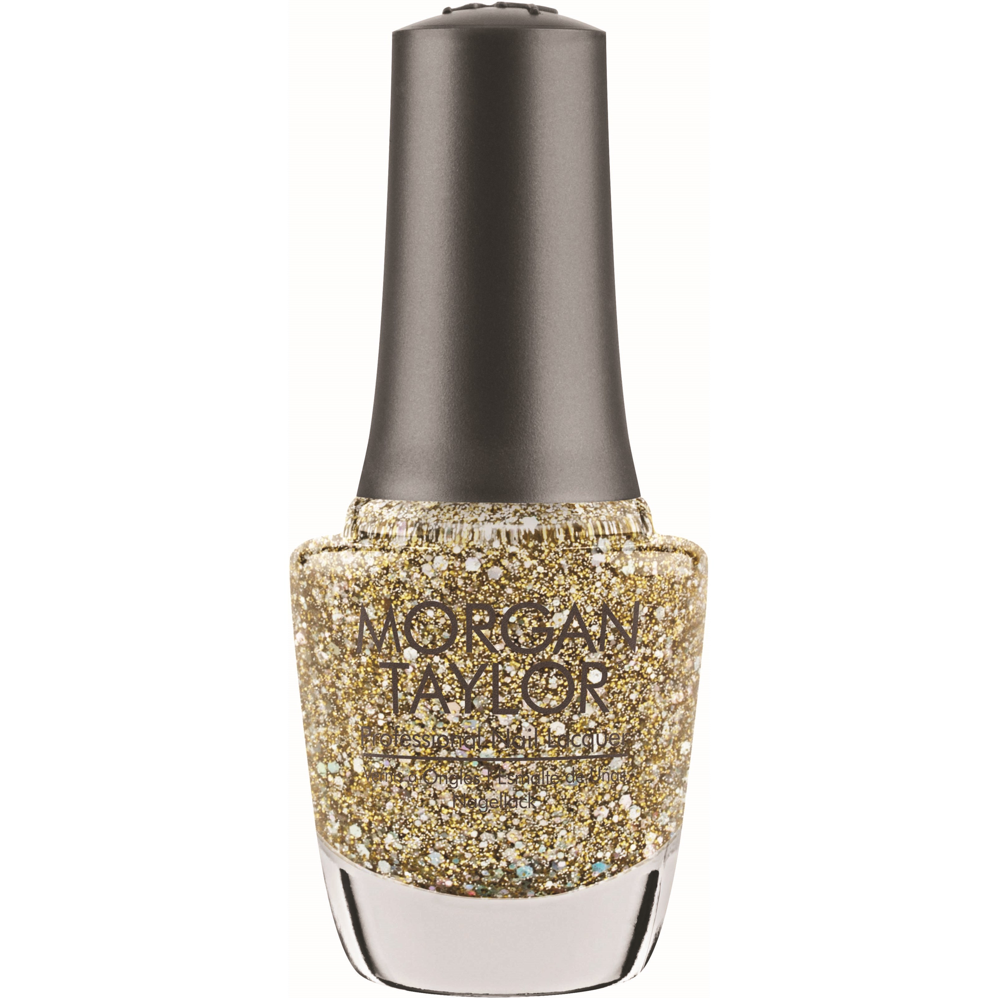 Läs mer om Morgan Taylor Nail Lacquer All That Glitter Is Gold