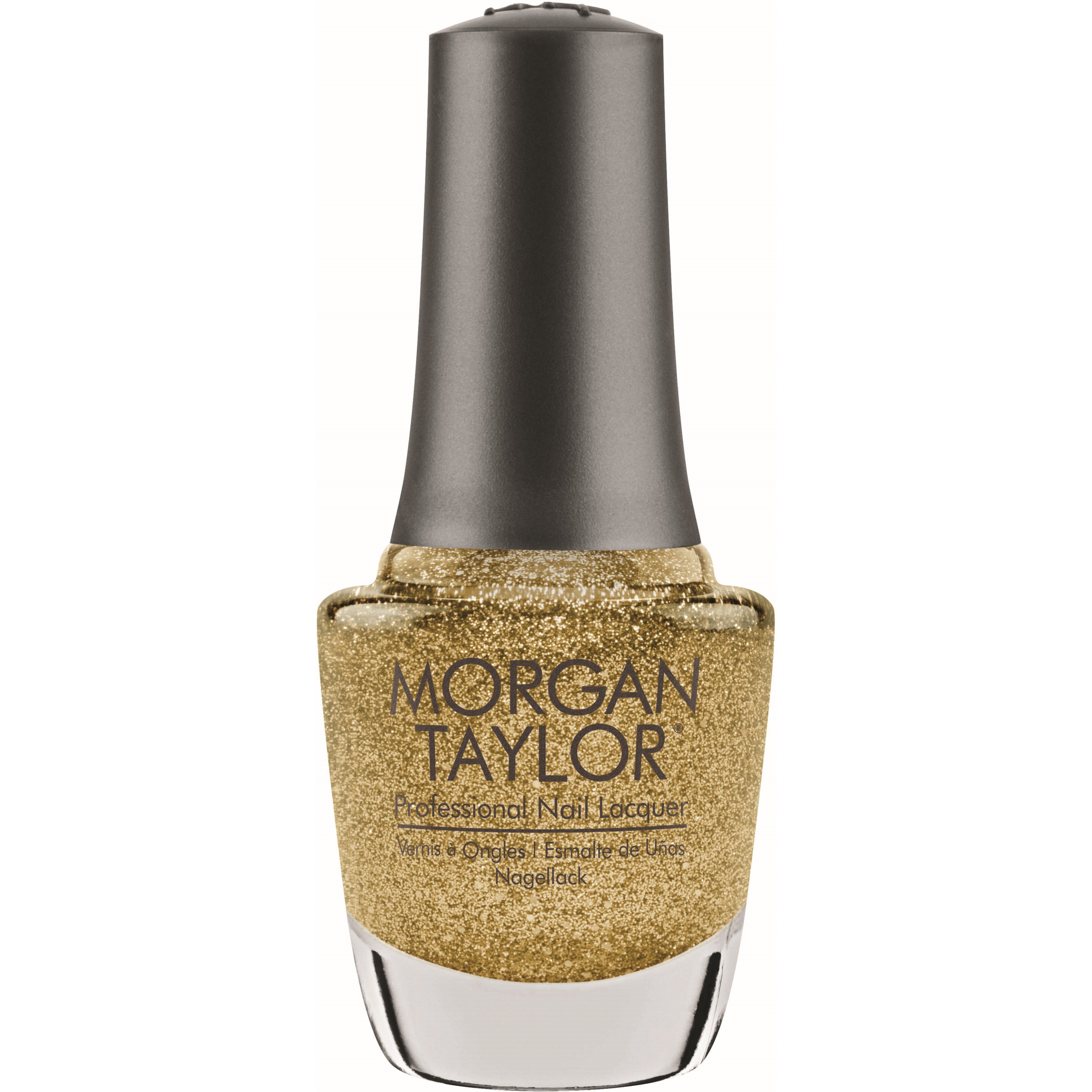 Läs mer om Morgan Taylor Nail Lacquer Glitter & Gold