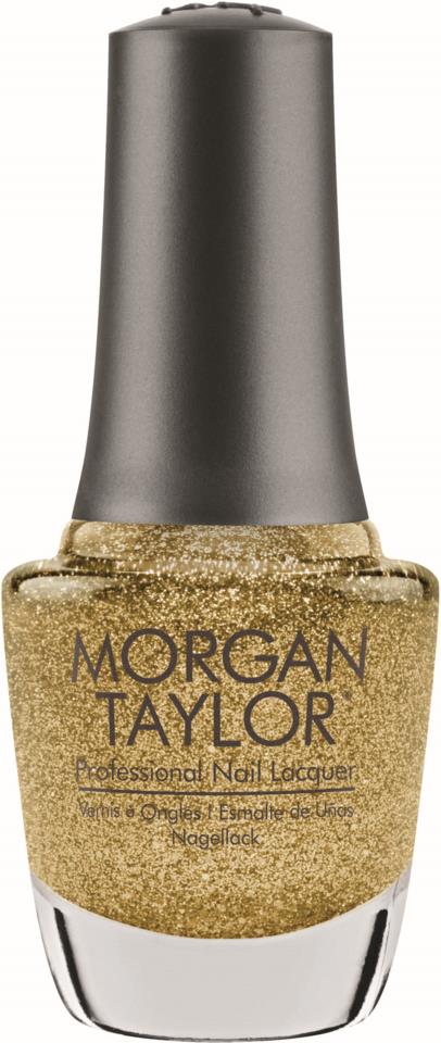 Morgan Taylor Nail Lacquer Glitter & Gold 15 ml