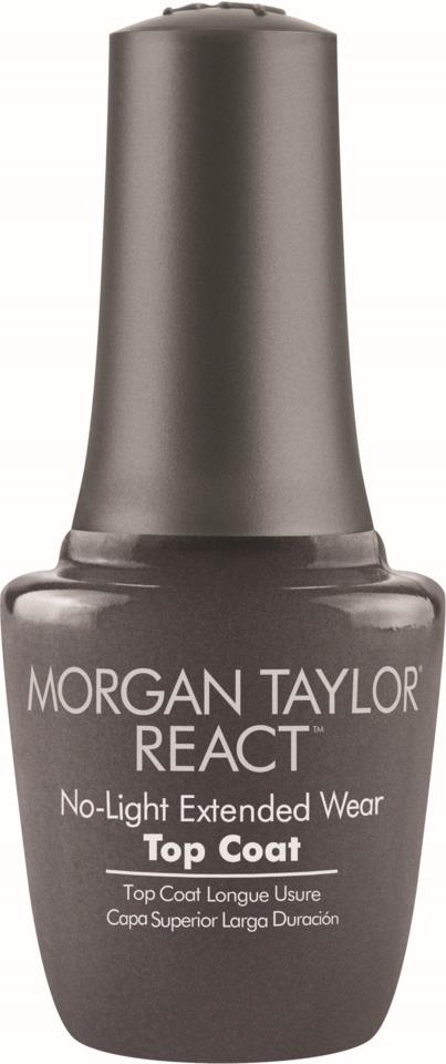 Morgan Taylor React Extended Wear Top Coat 15 ml