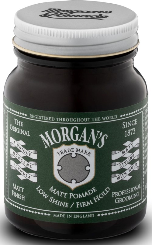 Morgan's Pomade Matt Pomade Firm Hold Green Label