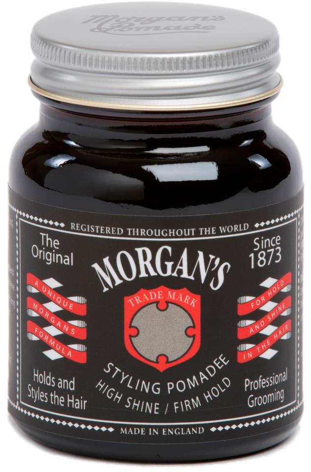 Morgan's Pomade Styling Pomade Black Label - High Shine Firm Hold 100 g