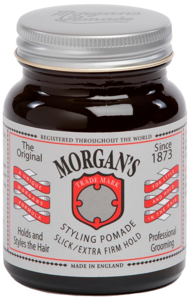 Morgan's Pomade Styling Pomade Silver Label - Slick Extra Firm Hold 100 g
