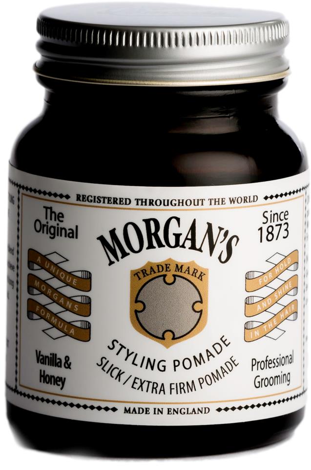 Morgan's Pomade Styling Pomade Vanilla Honey - Slick Extra Firm Hold 100 g