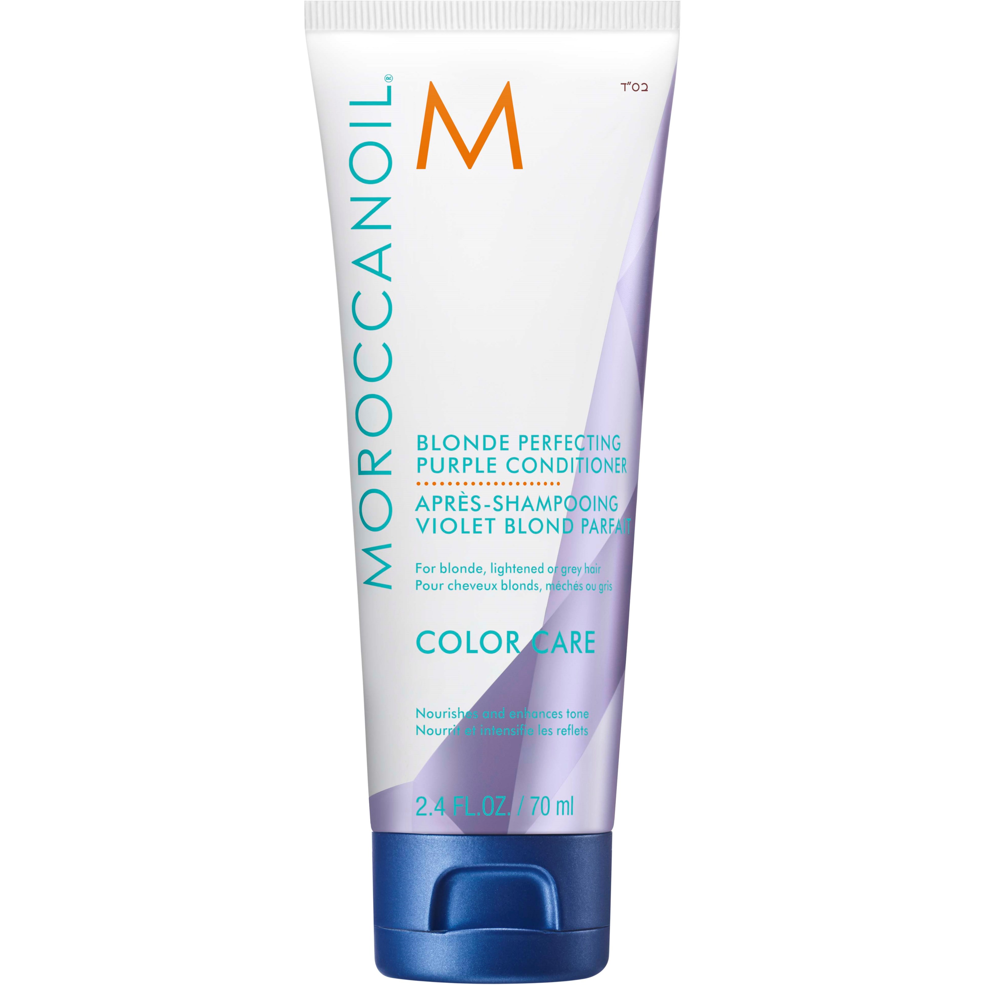 Läs mer om Moroccanoil Color Complete Blonde Perfection Purple Conditioner 70 ml