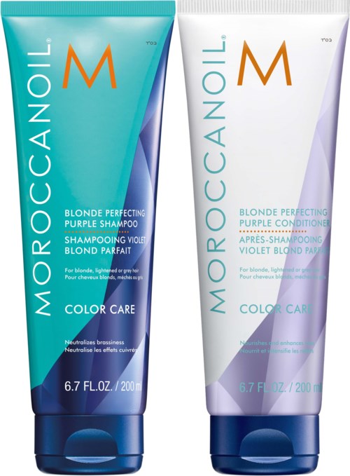 Moroccanoil Color Care Bundle Purple Shampoo 200 ml & Conditioner 200 ml