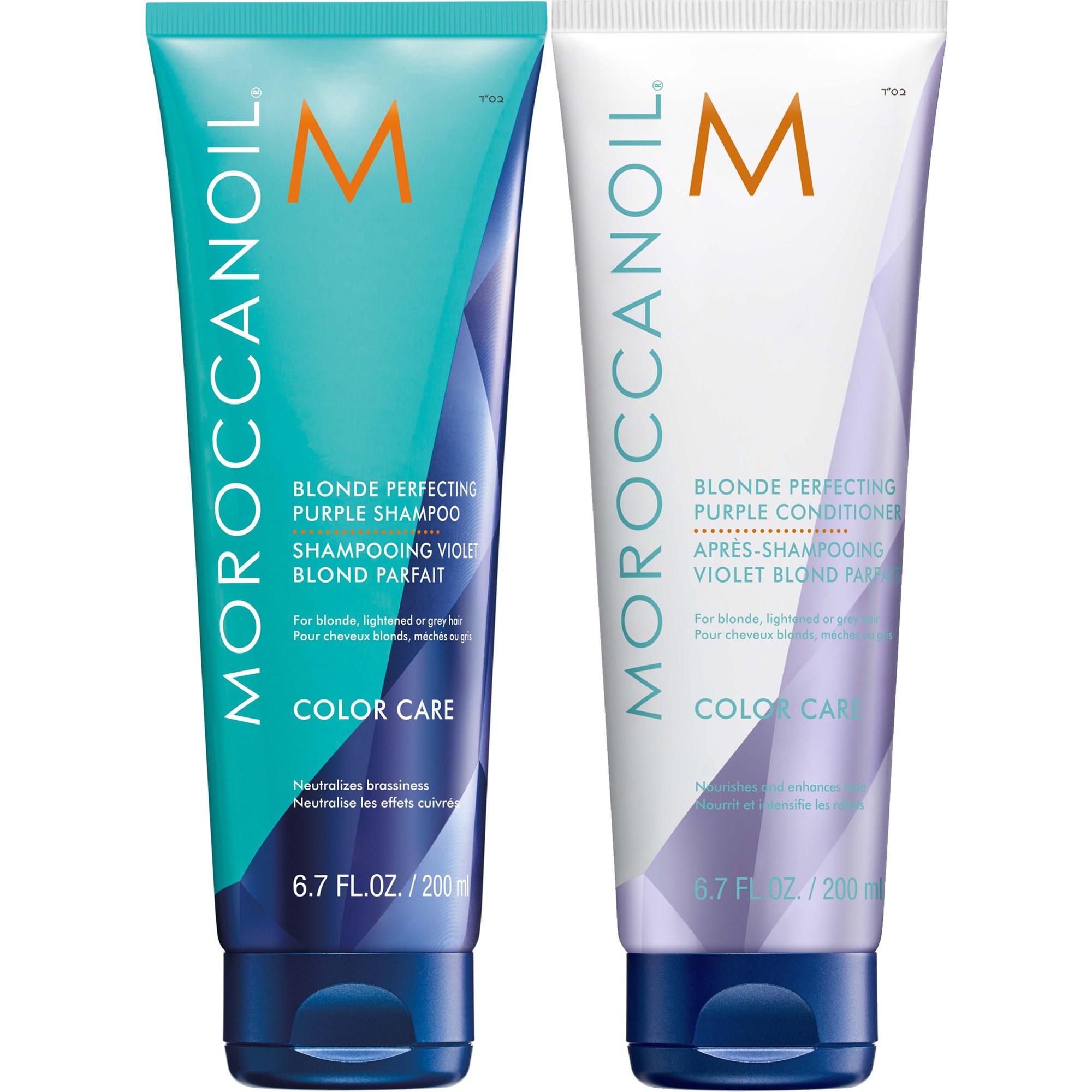 Moroccanoil Color Care Bundle Purple Shampoo 200 ml & Conditioner