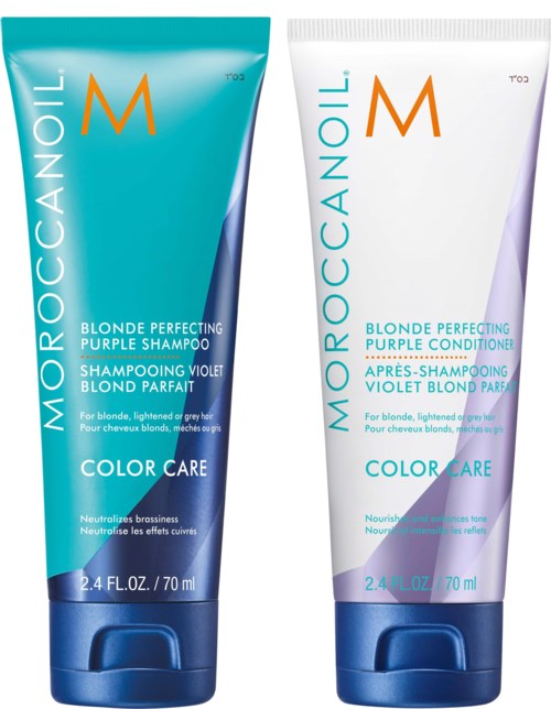Moroccanoil Color Care Bundle Purple Shampoo 70 ml & Conditioner 70 ml