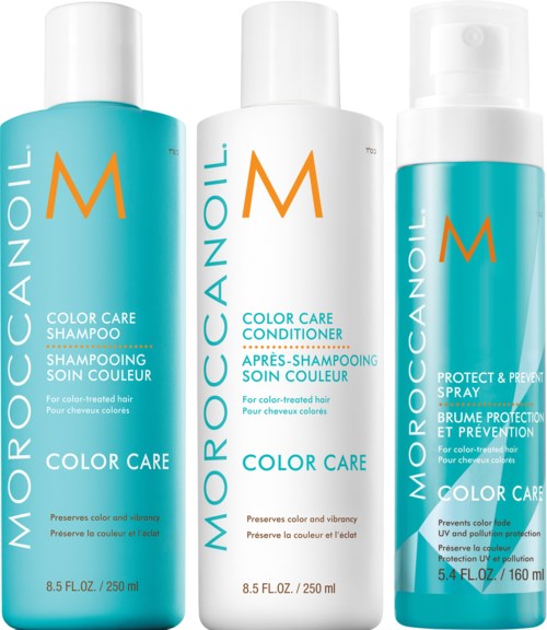 Moroccanoil Color Care Bundle Shampoo 250 ml & Conditioner 250 ml & Protection Spray 160 ml