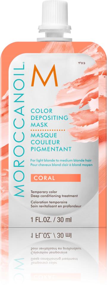 Moroccanoil Color Depositing Mask Coral 30 ml