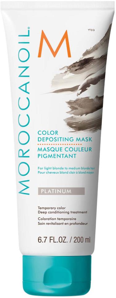 Moroccanoil Color Depositing Mask Platinum200ml