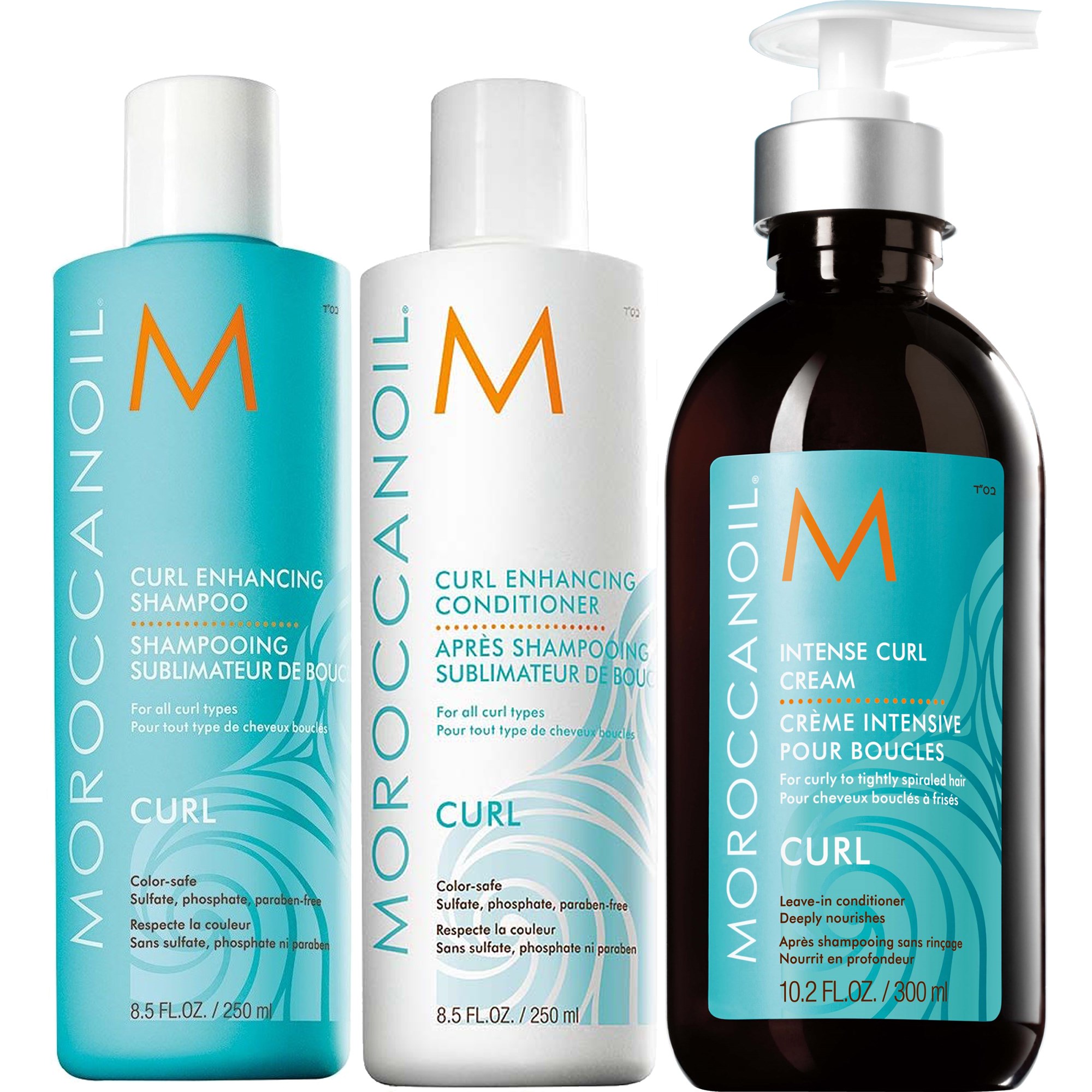 Moroccanoil Curl Bundle Shampoo 250 ml & Conditioner 250 ml & Cur