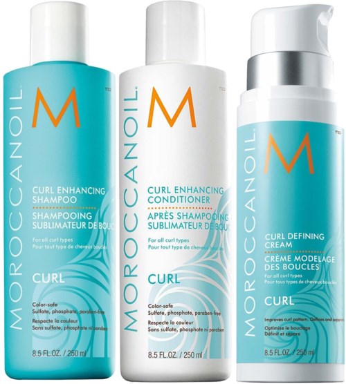 Moroccanoil Curl Bundle Shampoo 250 ml & Conditioner 250 ml & Defining Cream 250 ml