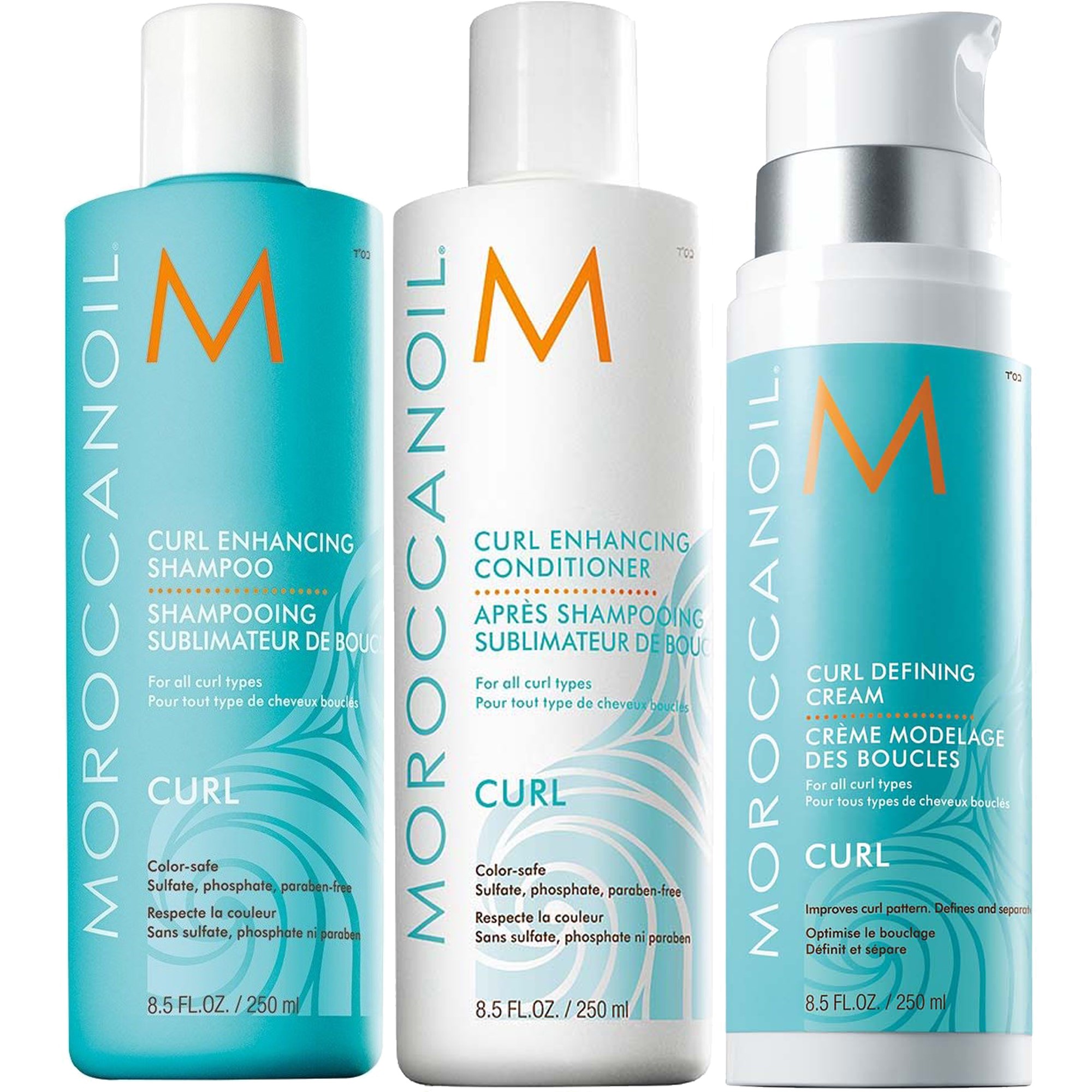 Moroccanoil Curl Bundle Shampoo 250 ml & Conditioner 250 ml & Def
