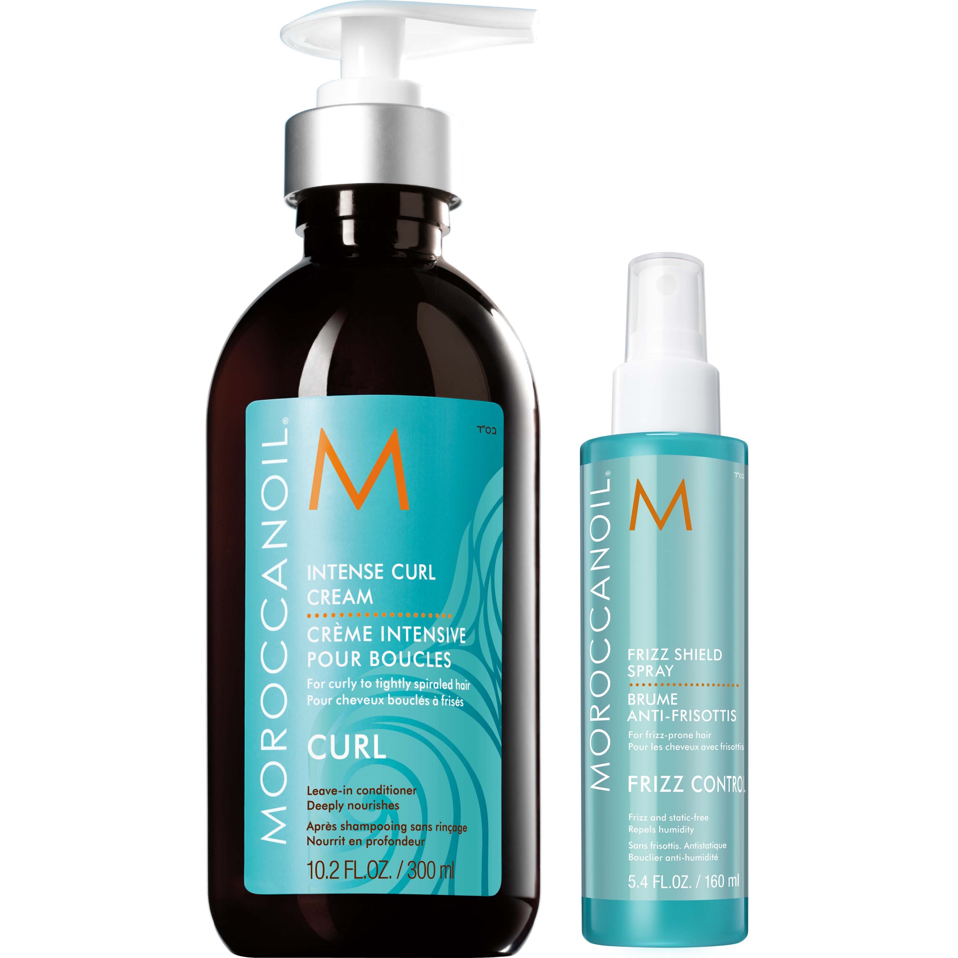 Moroccanoil Curl Bundle Curl Cream 300 ml & Frizz Shield Spray 16