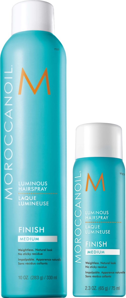 Moroccanoil Luminous Hairspray Medium 330 ml & Travel size 75 ml