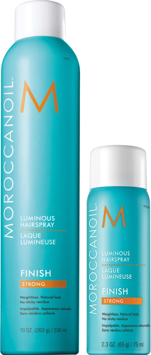 Moroccanoil Luminous Hairspray Strong 330 ml & Travel size 75 ml