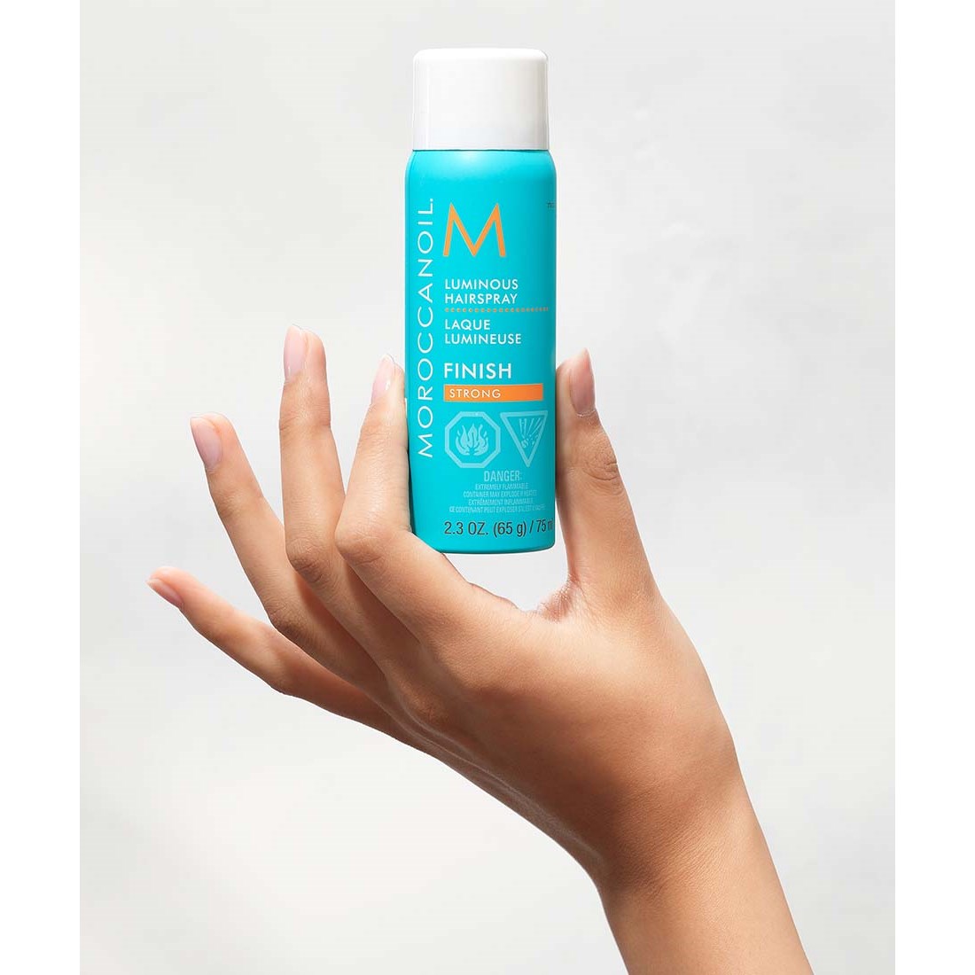 Alternativ bild 1 för Moroccanoil Luminous Hairspray Finish - Strong 75 ml