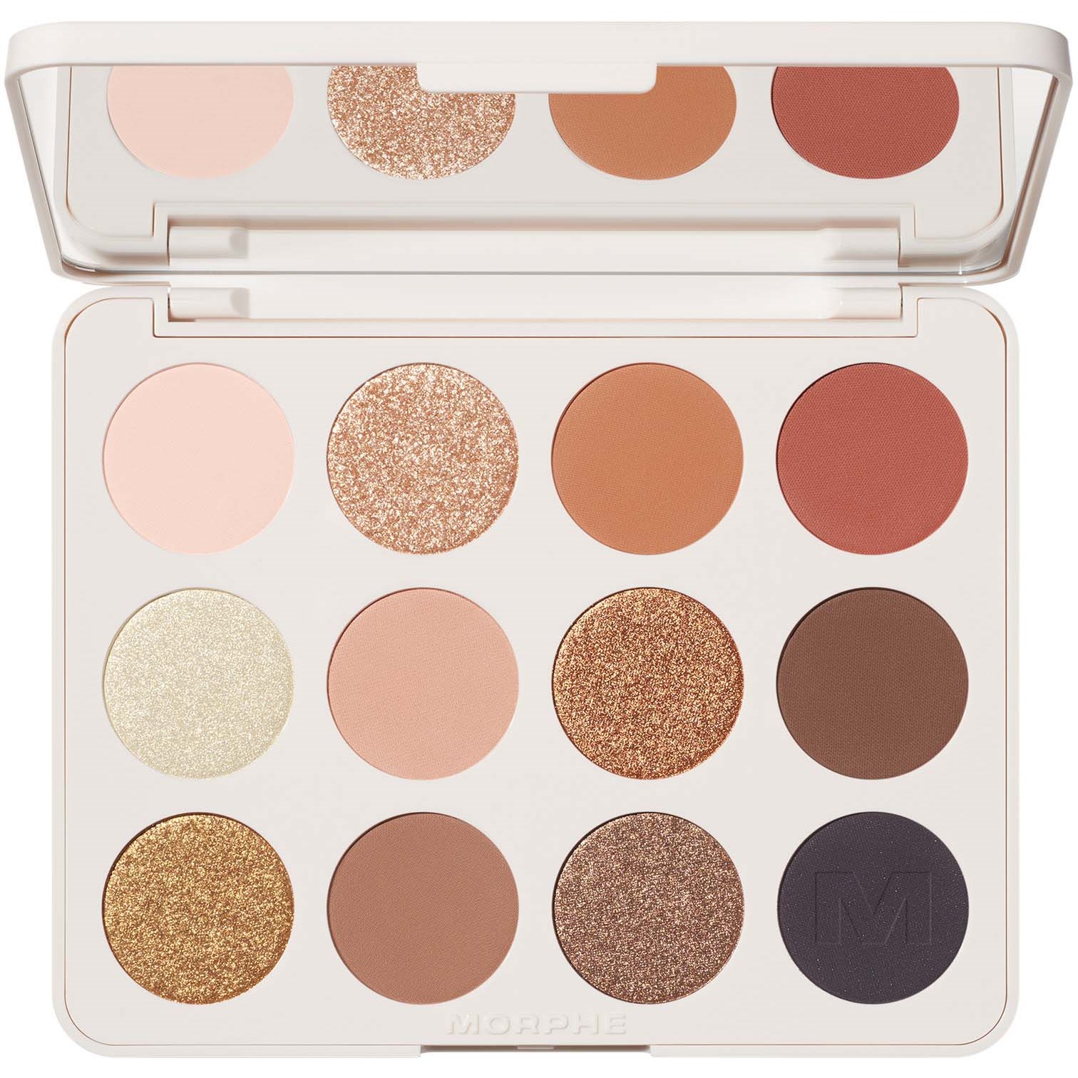 Morphe 12-Pan Eyeshadow Palette Flickering Sands Flickering Sands