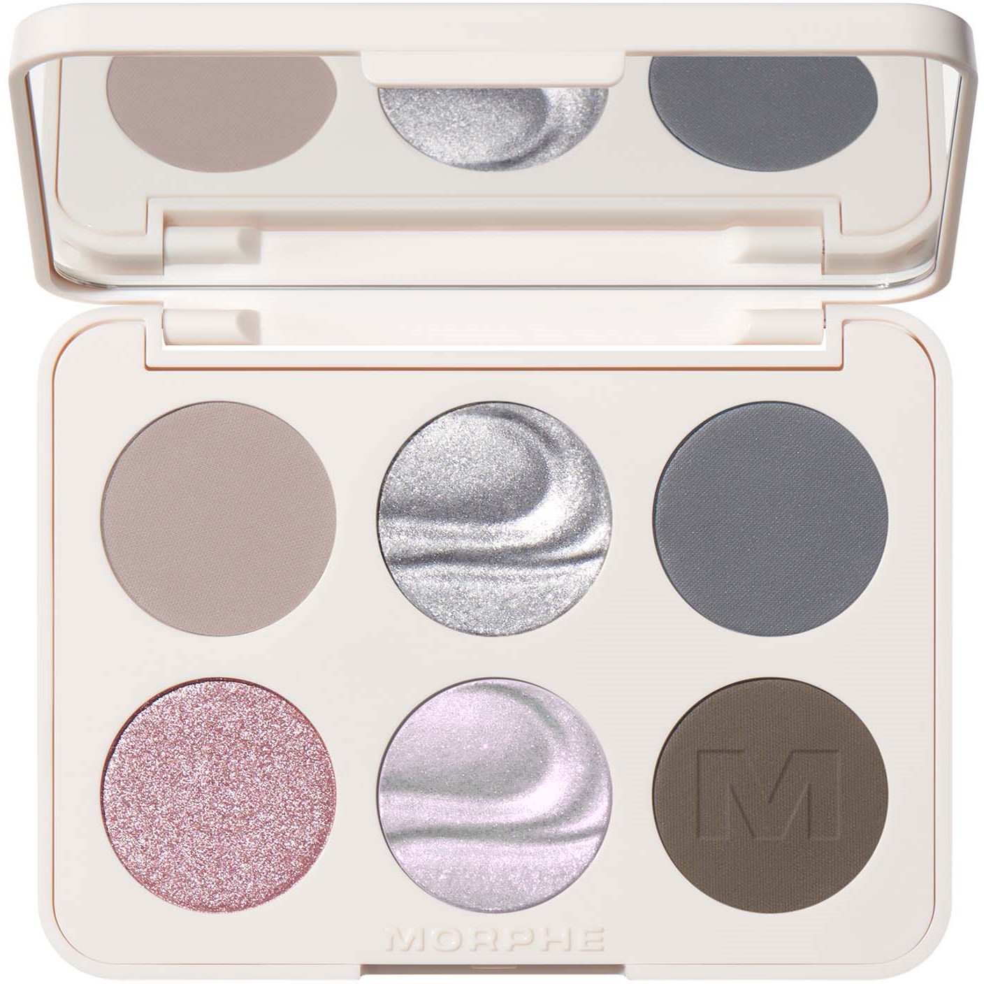 Morphe 6-Pan Eyeshadow Palette Cyber Chrome