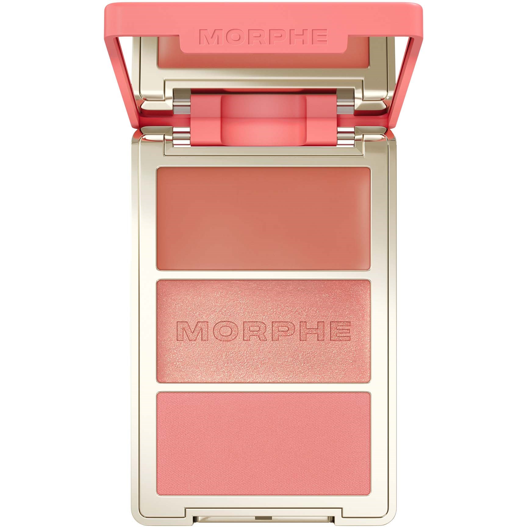 Morphe Cheek Thrills Multi-Finish Face Trio Beach Bonfire