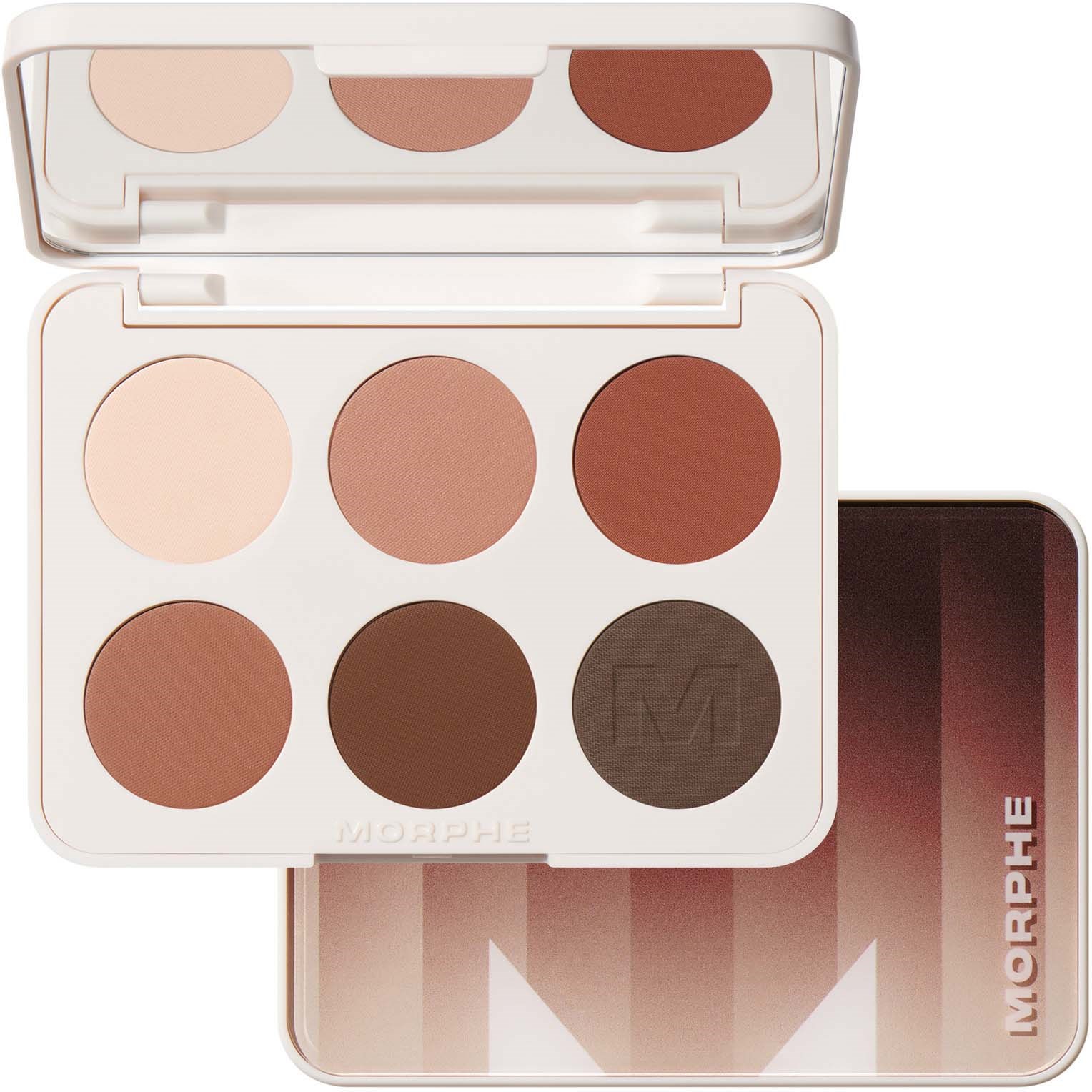 Morphe Chromaplus 6-Pan Eyeshadow Palette Tailored Nudes