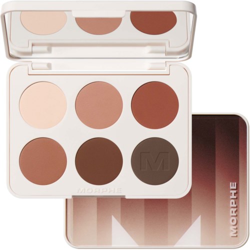 Morphe Chromaplus 6-Pan Eyeshadow Palette Tailored Nudes