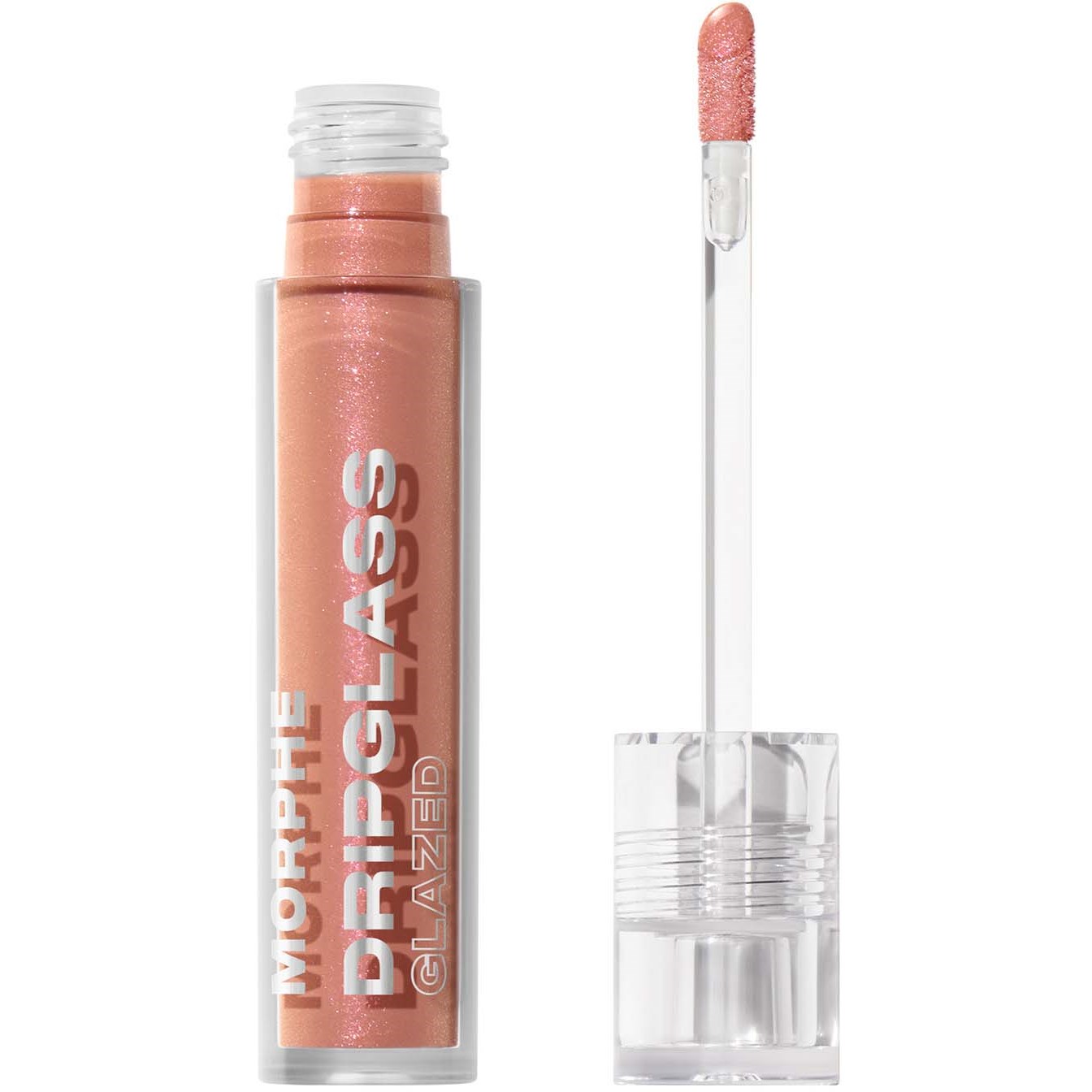 Morphe Dripglass Glazed High Shine Lip Gloss Beige Beam
