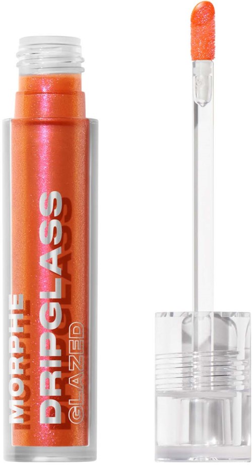 Morphe Dripglass Glazed High Shine Lip Gloss Peach Prism