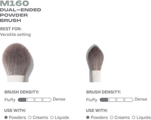 Morphe M160 Dual-Ended Powder Brush