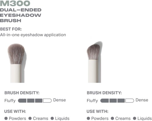 Morphe M300 Dual-Ended Eyeshadow Brush