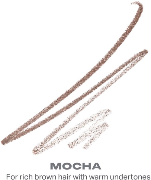 Brown strokes with the word MOCHA and a description of rich hair and warm undertones.