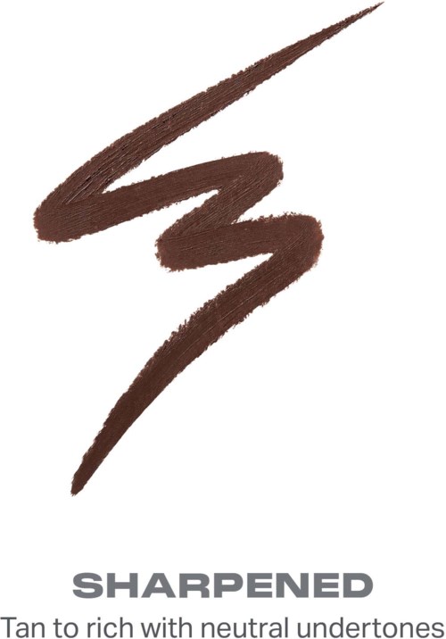 This is a logo with a stylized, sharp lightning bolt, and text that says Sharpened, with a tagline about hair color.