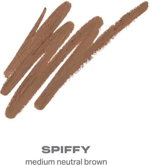 En ljus neutral brun färg provs visas med ordet SPIFY under, vilket visar nyansen.