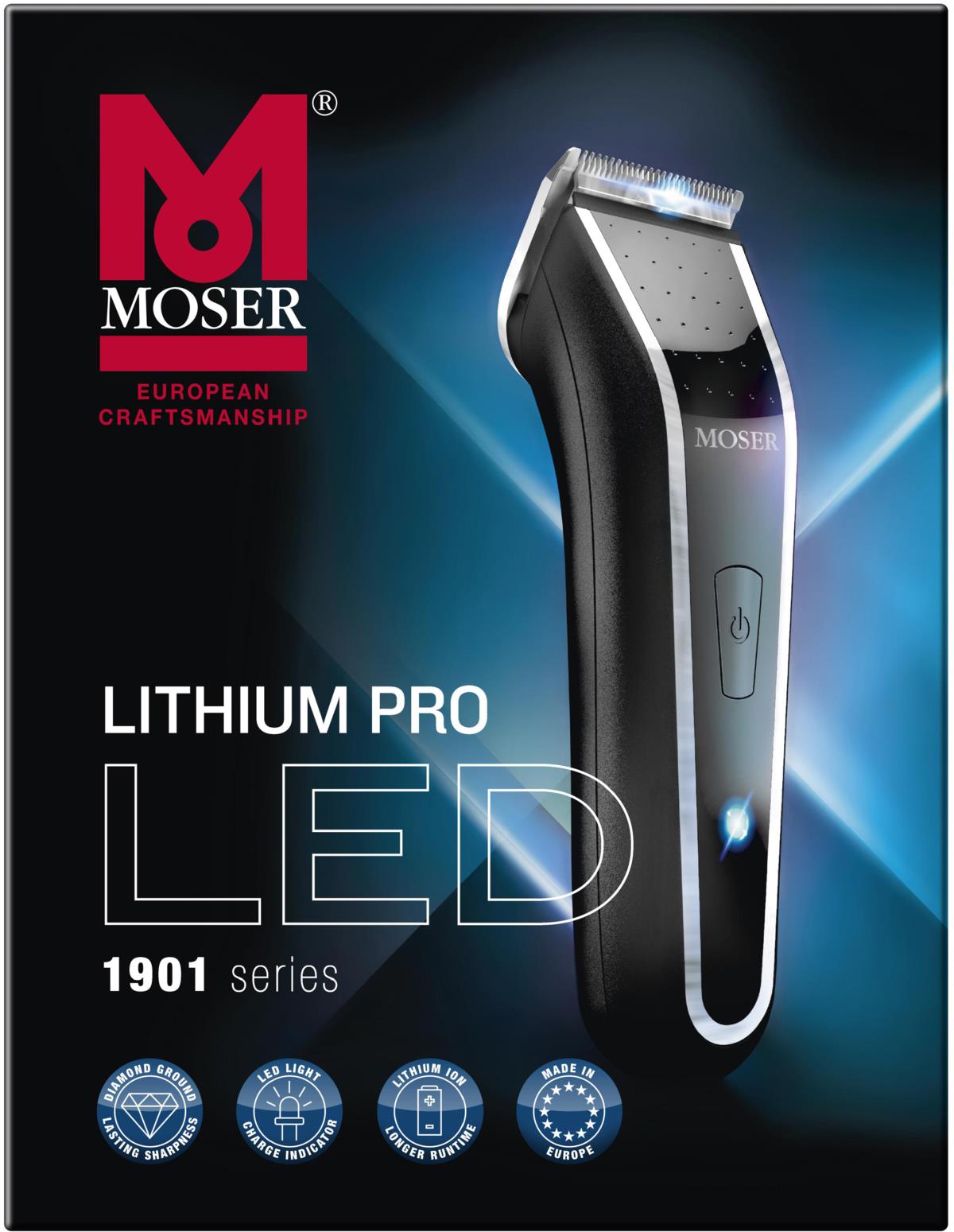 Moser Clipper Lithium LED | lyko.com
