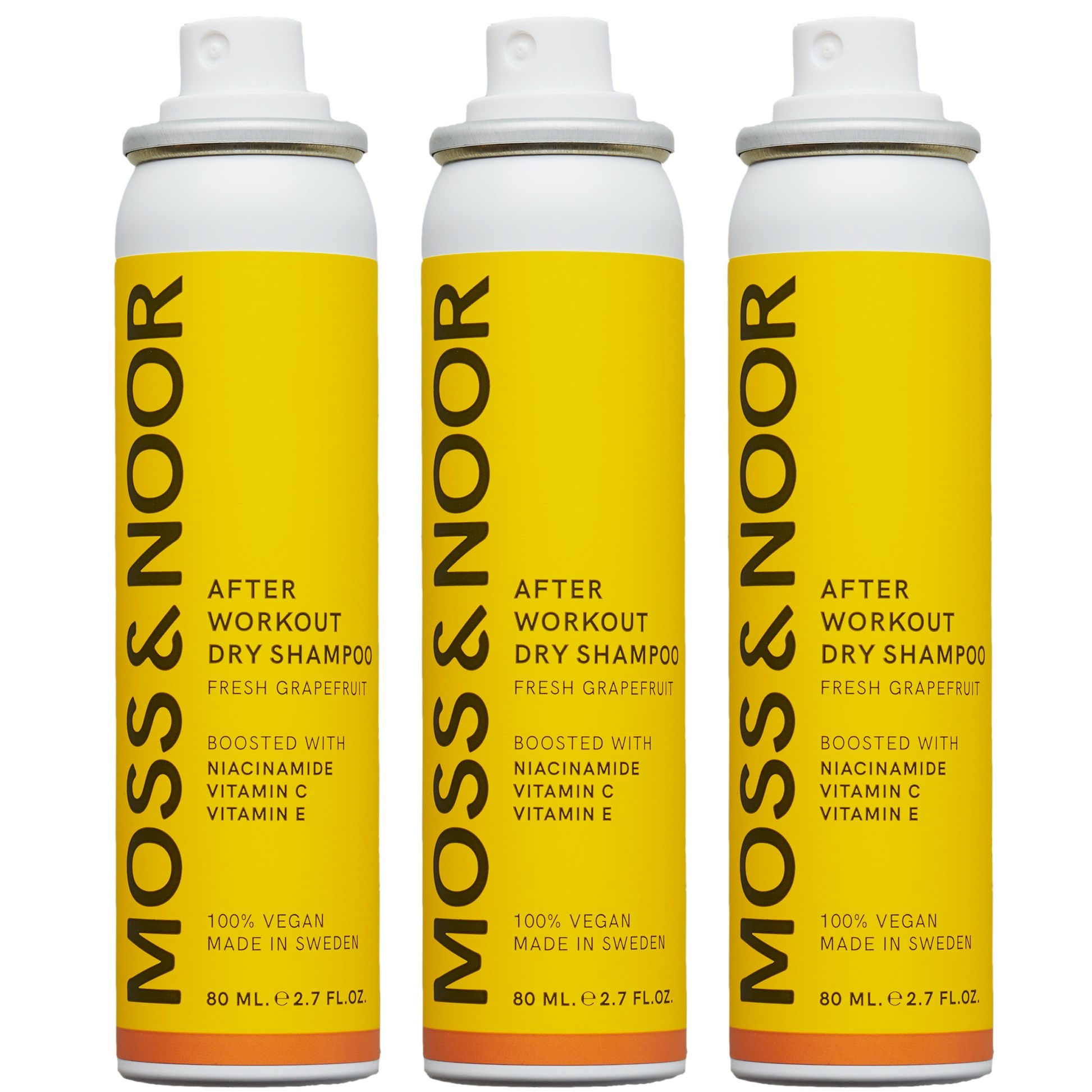 Läs mer om Moss & Noor After Workout Dry Shampoo 3-pack