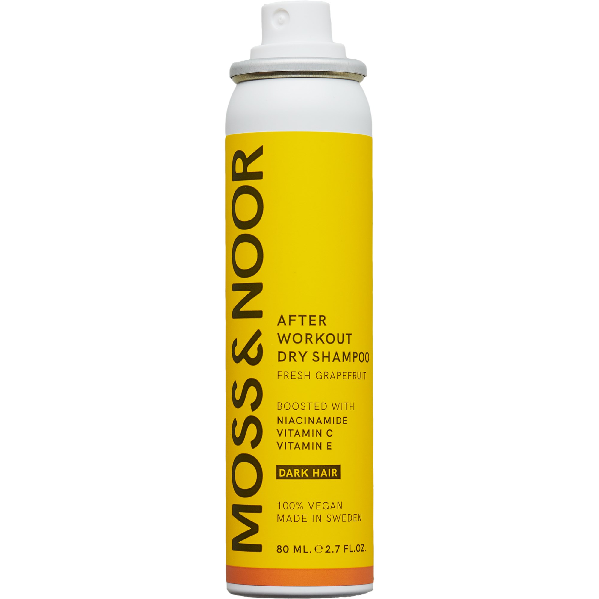 Läs mer om Moss & Noor After Workout Dry Shampoo Dark Hair 80 ml