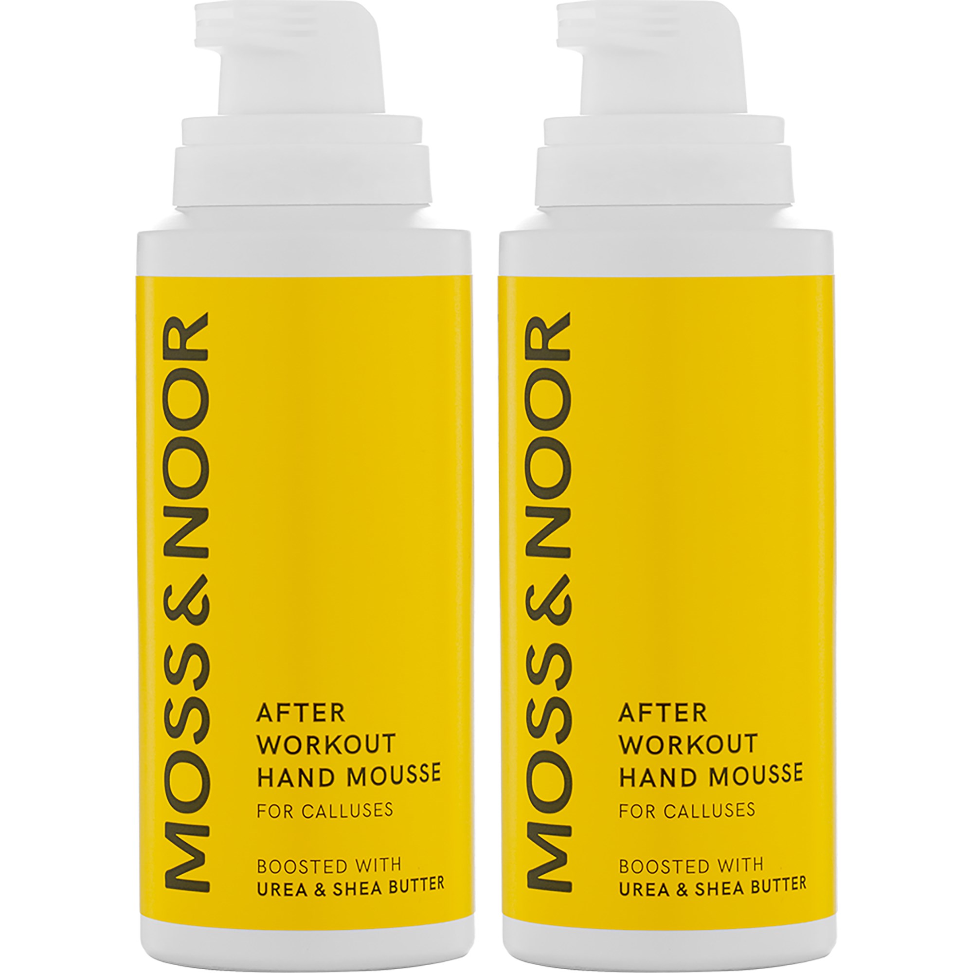 Läs mer om Moss & Noor After Workout Hand Mousse Urea & Shea Butter 2 Pack