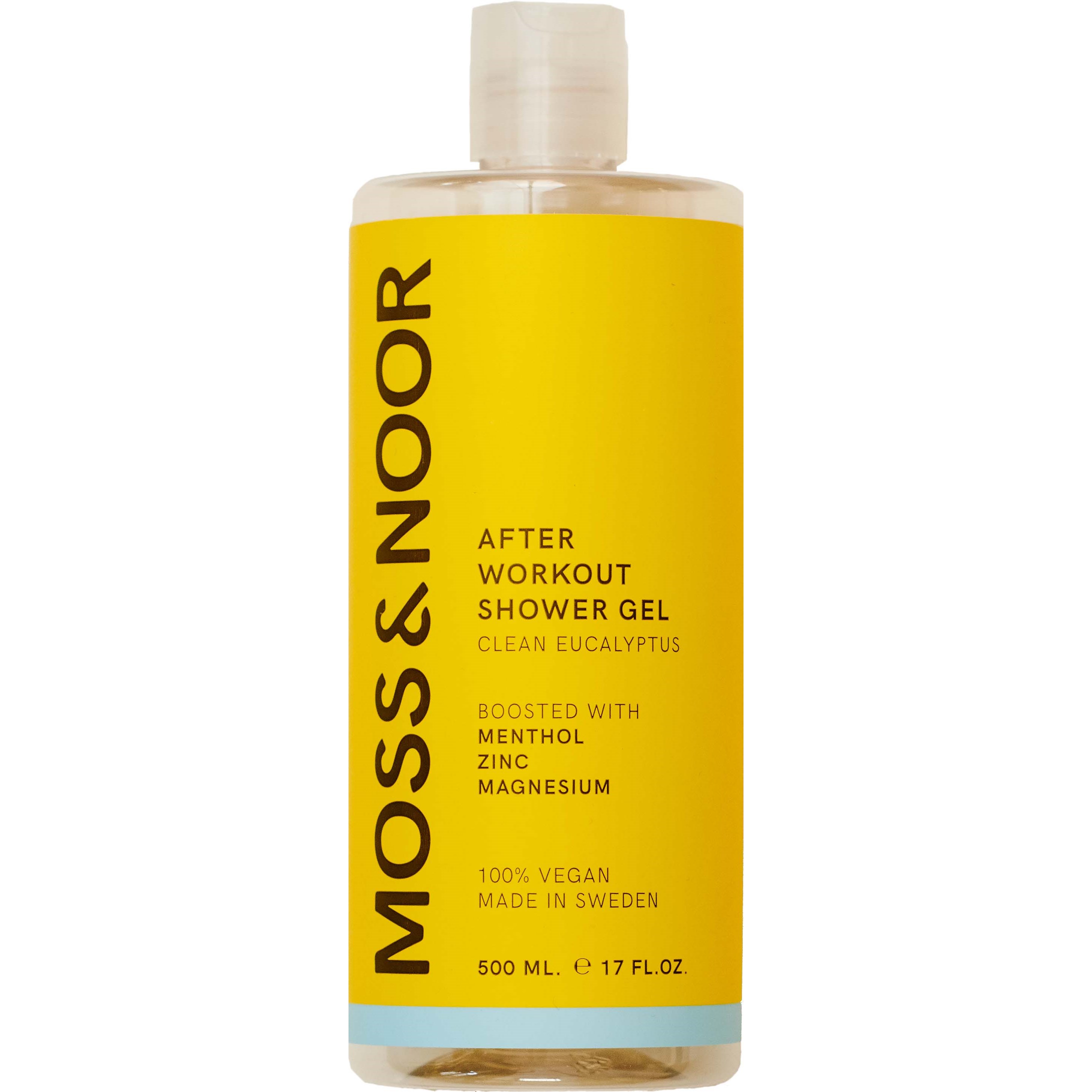 Läs mer om Moss & Noor After Workout Shower Gel Clean Eucalyptus 500 ml