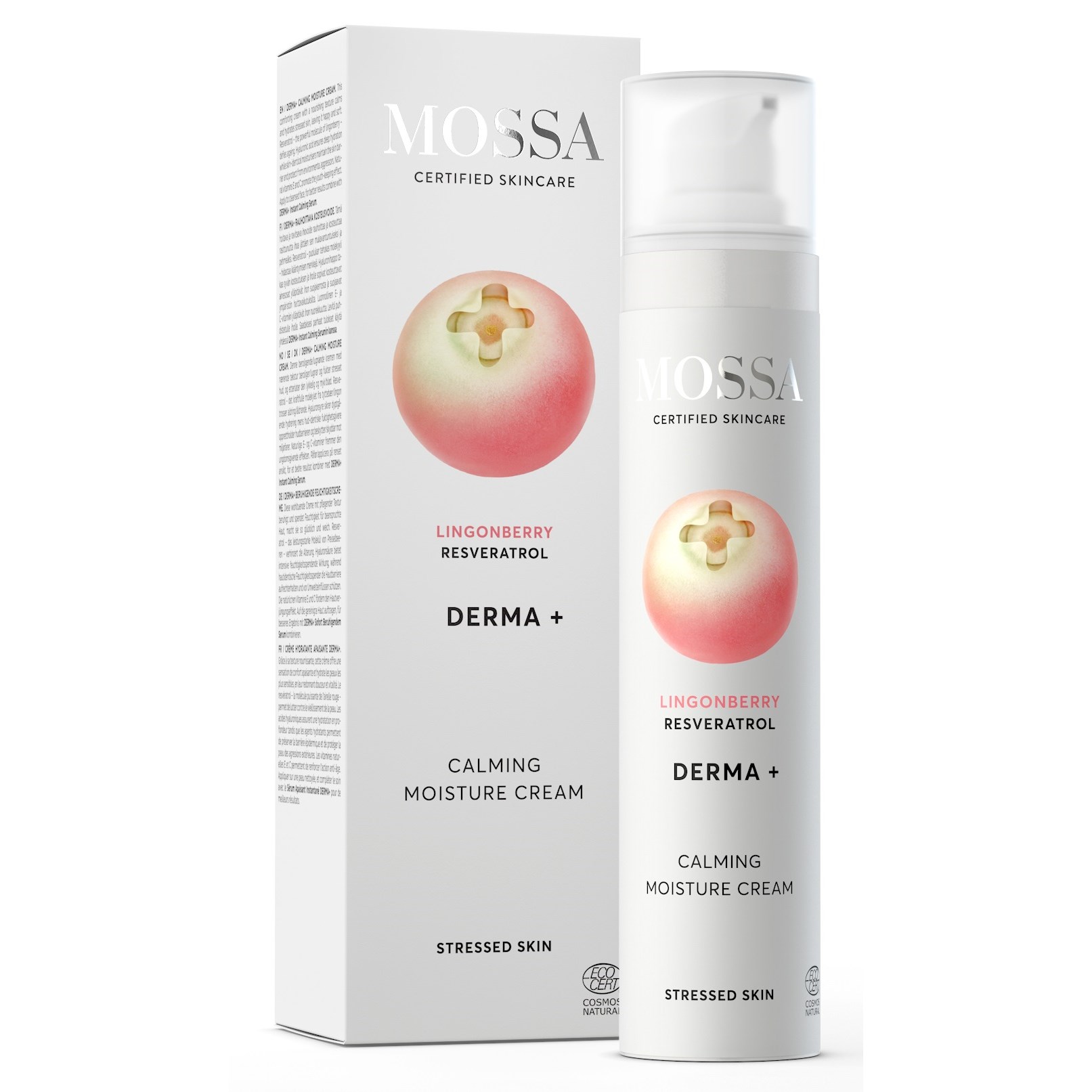 Läs mer om Mossa Derma+ Calming Moisture Cream 50 ml