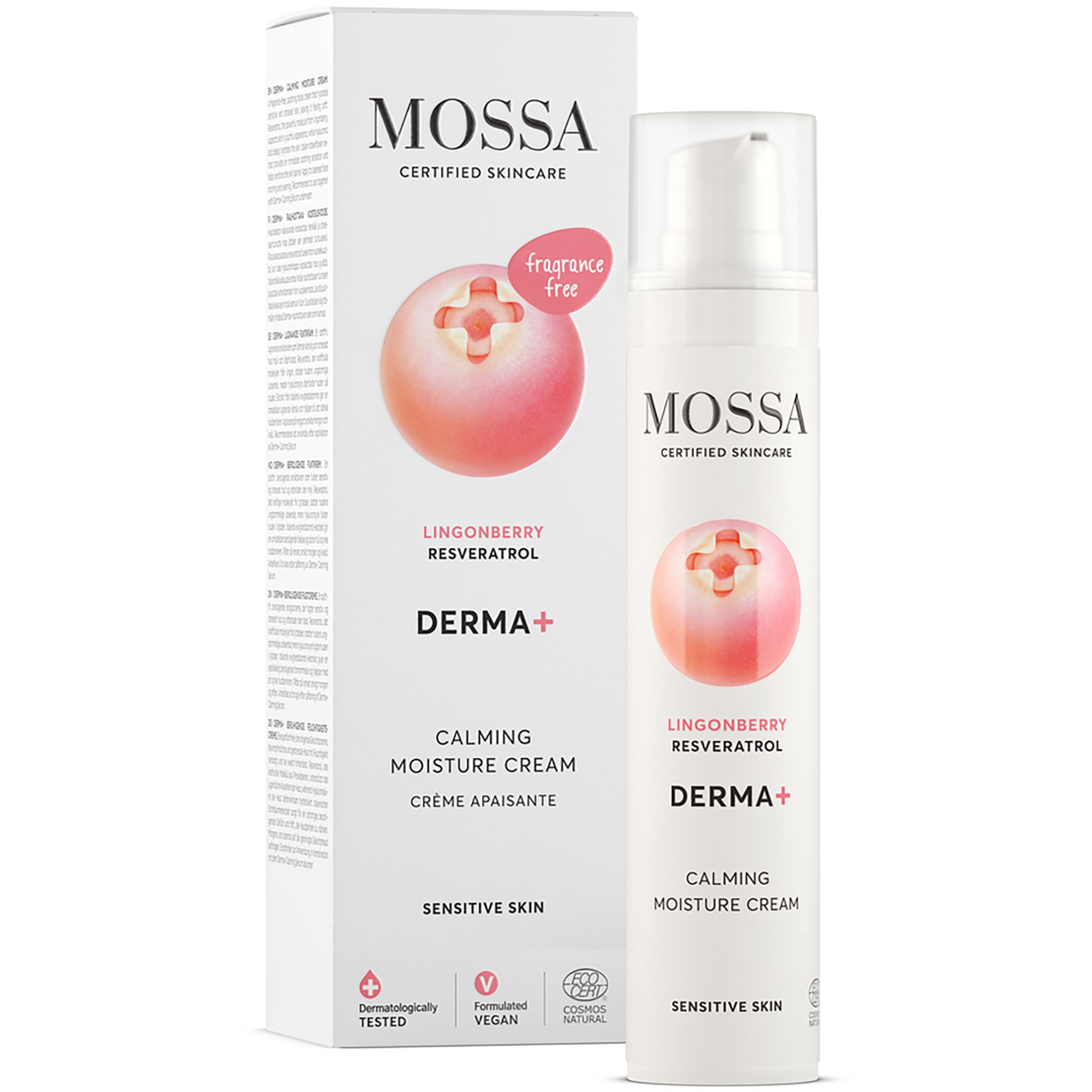 Mossa Derma+ Calming Moisture Cream 50 ml billede